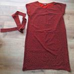 Rood t-shirt jurk met panterprint mt 44 (Zeeman), Kleding | Dames, Jurken, Zeeman, Maat 42/44 (L), Nieuw, Ophalen of Verzenden