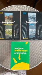 Buongiono  1   Plus extra boek grammatia italiaans, Boeken, Studieboeken en Cursussen, Ophalen, Alpha, Gelezen, MBO