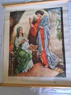 Lot Mix 50 Diversen antieke Religie Bijbelse Schoolplaten, Antiek en Kunst, Ophalen, Geschiedenis