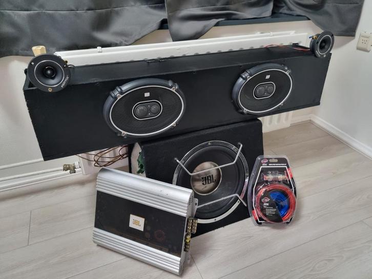 Complete audio setje merk JBL dikke set zie fotos em adv, Auto diversen, Autospeakers, Zo goed als nieuw, Ophalen