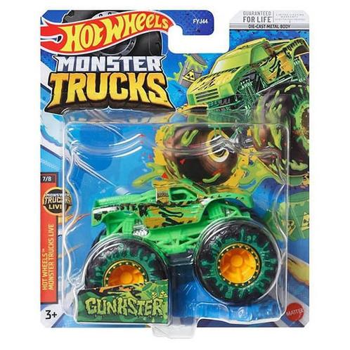 Hotwheels: Monster Trucks: Gunkster 1:64, Kinderen en Baby's, Speelgoed | Speelgoedvoertuigen, Nieuw, Ophalen of Verzenden