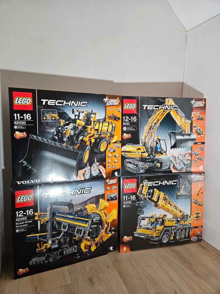 Lego 42009 42030 42055 8043, Kinderen en Baby's, Speelgoed | Duplo en Lego, Nieuw, Lego, Complete set, Ophalen of Verzenden