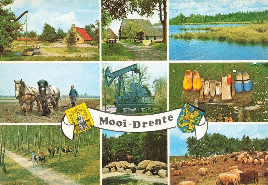 Mooi Drenthe, Ophalen of Verzenden, 1960 tot 1980, Gelopen, Drenthe