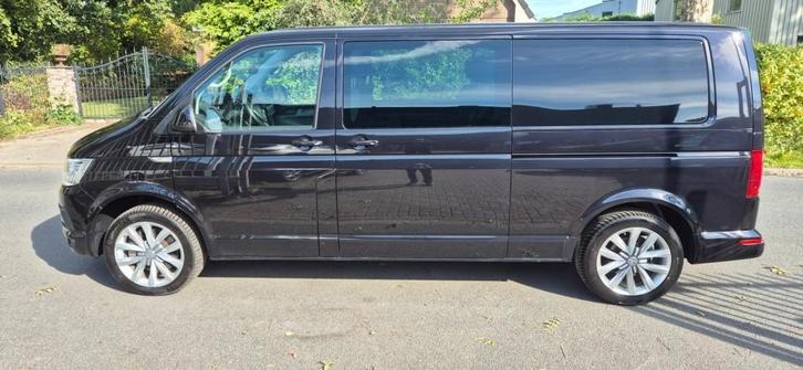 Volkswagen TRANSPORTER 2.0 TDi L2H1dubbele cab Highline*2x s, Auto's, Bestelauto's, Bedrijf, Airbags, Centrale vergrendeling, Climate control