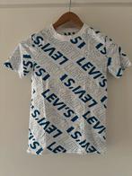 T shirt, merk Levi’s, kl. wit/blauw, mt 140, katoen., Kinderen en Baby's, Ophalen of Verzenden, Zo goed als nieuw, Shirt of Longsleeve