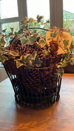 Een ijzeren aard. mandOost Eurpa. ( gebruikt voor haardhout), Huis en Inrichting, Haarden, Ophalen of Verzenden, Zo goed als nieuw