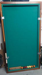 Homas tafelbiljart, Ophalen, Biljarttafel