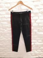 Coated broek drôle de copine maat 38, Maat 38/40 (M), Verzenden, Zwart, Zo goed als nieuw