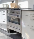Boretti Ilve, 5-pits waarvan 1 wokbrander en 1 visbrander, Witgoed en Apparatuur, Ophalen, Gebruikt, 60 cm of meer, Oven met grill