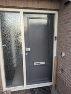 Hardhouten voordeur, Doe-het-zelf en Verbouw, Deuren en Horren, Ophalen, Gebruikt, 80 tot 100 cm, Buitendeur