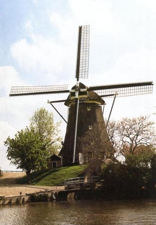 (NH005) Ansichtkaart Aalsmeer molen aan de Molenvliet 1984, Verzamelen, Ansichtkaarten | Nederland, Ongelopen, Noord-Holland, 1980 tot heden