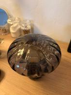 Grijs tafellampje van Kwantum, Huis en Inrichting, Lampen | Tafellampen, Ophalen of Verzenden, Zo goed als nieuw, Glas, Minder dan 50 cm
