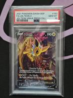 Pokemon Jolteon V SWSH 183 PSA 10 GEM MT, Hobby en Vrije tijd, Verzamelkaartspellen | Pokémon, Ophalen of Verzenden, Zo goed als nieuw