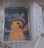 Pikachu van Gogh grey felt hat sealed pokémon kaart, Ophalen of Verzenden, Nieuw, Losse kaart