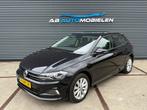 Volkswagen Polo 1.0 TSI Highline Business R STOELVERWARMING/, Voorwielaandrijving, Gebruikt, Met garantie (alle), Zwart