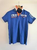 RG512 sportief blauw polo shirt, maat 14 = 164, Gebruikt, RG512, Ophalen of Verzenden, Shirt of Longsleeve