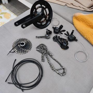 Shimano Sora + Microshift R9 groepset beschikbaar voor biedingen