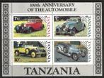 Tanzania Mi nr blok 53 postfris Auto's, Postzegels en Munten, Postzegels | Thematische zegels, Verzenden, Postfris, Auto's