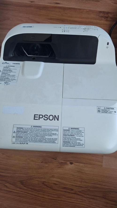 Epson beamer EB-575W, Audio, Tv en Foto, Beamers, Zo goed als nieuw, Ophalen
