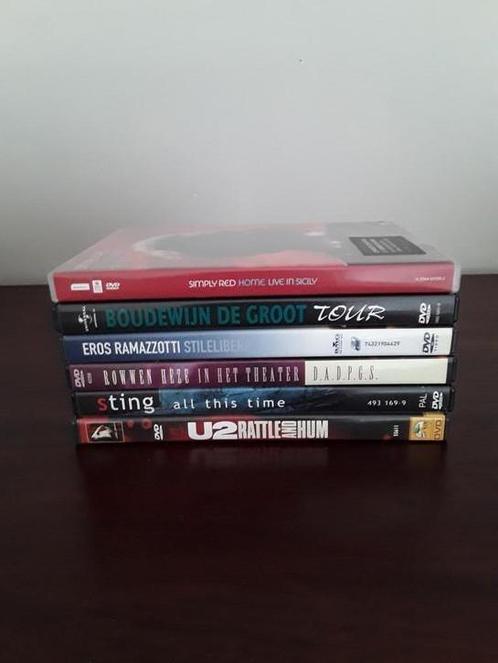 Dvd's muziek diverse genres, Cd's en Dvd's, Dvd's | Muziek en Concerten, Zo goed als nieuw, Muziek en Concerten, Alle leeftijden