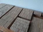 Grote set kleine blank houten blokjes in nieuwe speelgoedzak, Ophalen of Verzenden, Zo goed als nieuw, Overige typen