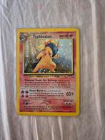 Typhlosion 17/111 Neo Genesis Pokémon kaart, Ophalen of Verzenden, Gebruikt, Losse kaart, Foil