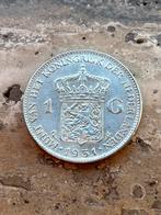 1 gulden 1931 Wilhelmina, zeer mooie kwaliteit, Postzegels en Munten, Munten | Nederland, 1 gulden, Zilver, Ophalen of Verzenden