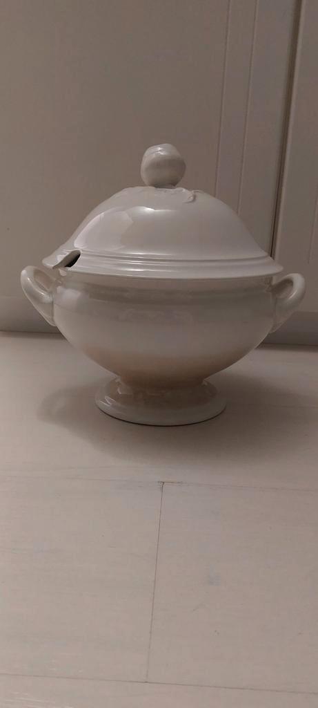 Oude Petrus Regout Soepterrine, Huis en Inrichting, Keuken | Servies, Gebruikt, Overige typen, Overige stijlen, Aardewerk, Ophalen of Verzenden