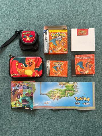 Pokemon firered gameboy advance beschikbaar voor biedingen