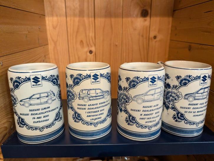 Suzuki Dealerintroductie Mok Collectie, Verzamelen, Merken en Reclamevoorwerpen, Zo goed als nieuw, Gebruiksvoorwerp, Ophalen