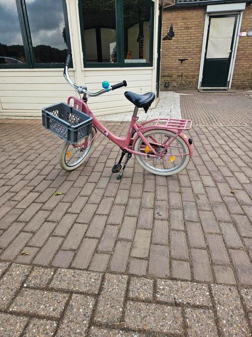 Alpina clubb/18 inch/kinderfiets/meisjesfiets/buitenkansje, Fietsen en Brommers, Fietsen | Meisjes, Zo goed als nieuw, 18 inch