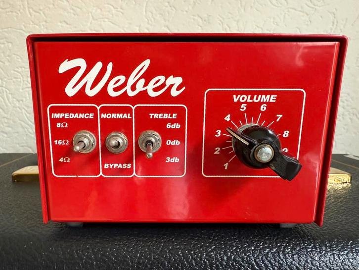 Weber MiniMass Attenuator/Load Box - 50 Watt, Muziek en Instrumenten, Effecten, Zo goed als nieuw, Volume, Ophalen of Verzenden