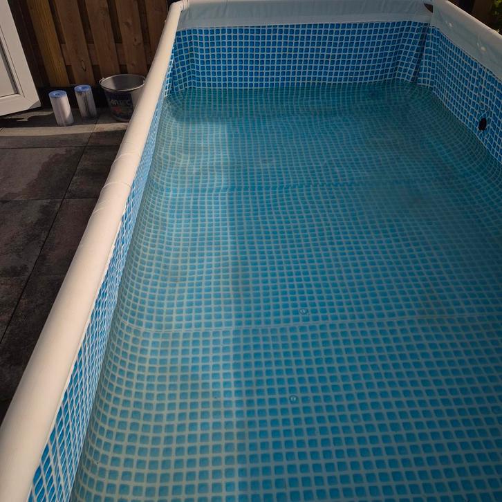 Intex geheel compleet Zwembad Model A 3m x 175m 80 hoog, Tuin en Terras, Zwembaden, Zo goed als nieuw, Minder dan 80 cm, 200 tot 400 cm
