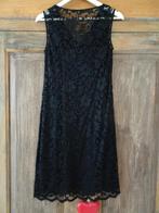 Zwart kanten jurk van Esprit maat 36 of 38., Kleding | Dames, Jurken, Gedragen, Knielengte, Ophalen of Verzenden, Maat 36 (S)