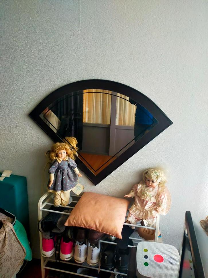 Commode en wandspiegel, samen of apart, Huis en Inrichting, Woonaccessoires | Spiegels, Gebruikt, 100 tot 125 cm, Minder dan 100 cm