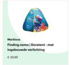 Finding Nemo / dora tent + grote Nemo vis erbij, Ophalen, Zo goed als nieuw