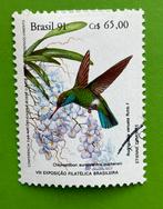 Vogel kolibrie, Ophalen of Verzenden, Gestempeld, Dier of Natuur