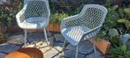 2 kunststof tuinstoelen, Ophalen, Gebruikt, Kunststof