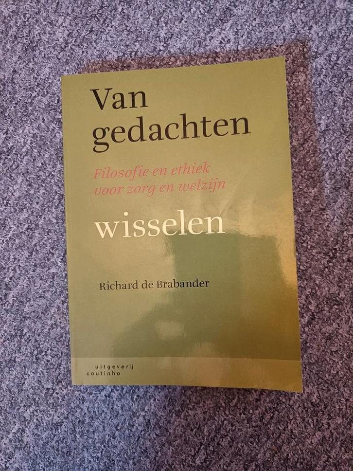 Richard de Brabander - Van gedachten wisselen, Boeken, Studieboeken en Cursussen, Zo goed als nieuw, HBO, Alpha, Ophalen of Verzenden