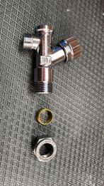 Hoekstopkraan te koop 50st, Ophalen of Verzenden, Nieuw, Chroom, Kraan