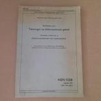 NEN 1058 richtlijnen elektrotechnische tekeningen - 1963, Ophalen of Verzenden, Gelezen, Elektrotechniek, NEN