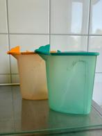 Tupperware set suiker en melk, Huis en Inrichting, Keuken | Tupperware, Groen, Overige typen, Gebruikt, Ophalen of Verzenden