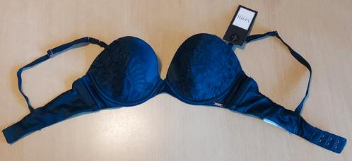Blauwe voorgevormde BH Noir 70C *NIEUW met prijskaartje*, Kleding | Dames, Ondergoed en Lingerie, BH, Blauw, Ophalen of Verzenden