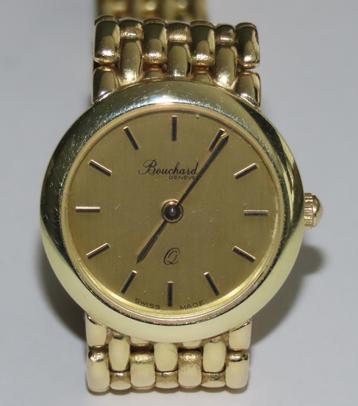 Gouden dames horloge Bouchard, 14 karaat beschikbaar voor biedingen