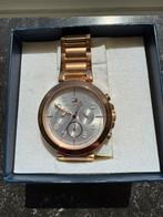 Tommy Hilfiger horloge, Ophalen of Verzenden, Zo goed als nieuw, Goud, Overige merken