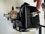 Zenoah 26cc benzine motor inclusief elektrische start, Ophalen, Benzine, Zo goed als nieuw, Onderdeel