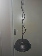 industriële hanglamp roestbruin ijzeren lampenkap nieuw, Ophalen of Verzenden, Nieuw, Metaal, Minder dan 50 cm