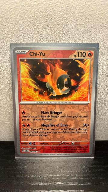Chi-Yu 029/182 Paradox Rift reverse holo pokemon kaart beschikbaar voor biedingen