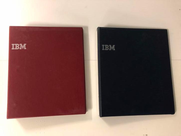 Originele IBM mappen (14 stuks)., Computers en Software, Vintage Computers, Ophalen of Verzenden