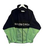 Balenciaga Jas - Zwart/Groen - Maat XL, Balenciaga, Verzenden, Balenciaga, Zwart